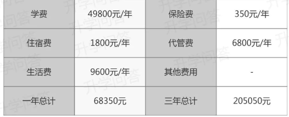 成都市金牛區(qū)實(shí)外高級(jí)中學(xué)擇校費(fèi)多少？